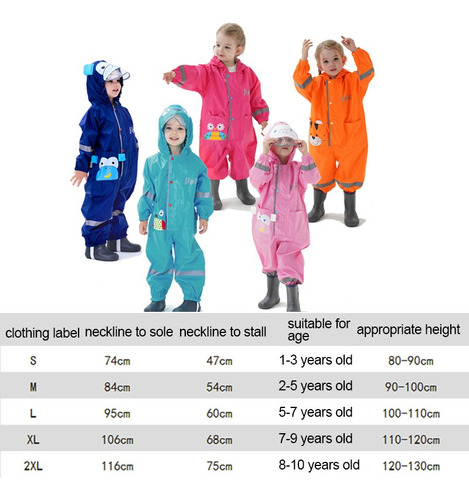 Children's Raincoat Raincoat Poncho Raincoat