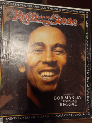 Revista Rolling Stones Bob Marley