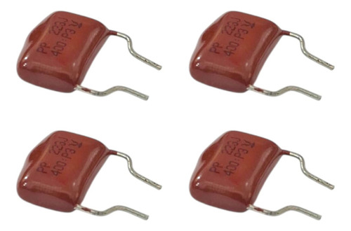 04 Capacitor Poliéster 0,022uf 22nf 400v 223