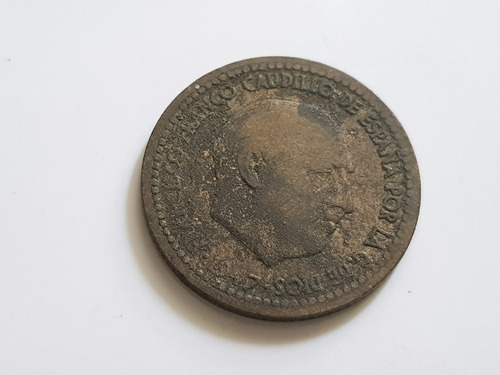 Moneda España 1947 1 Peseta - Franco