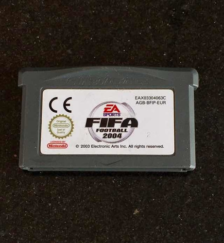 Fifa 2004 Game Boy Advance Nintendo