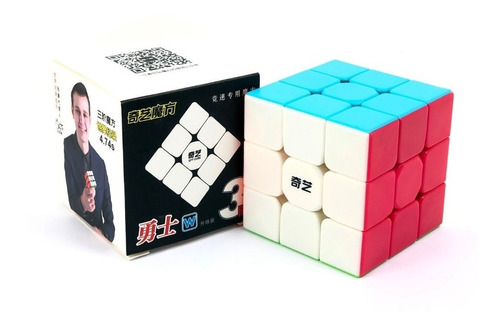 Qiyi Warrior W Stickerless Cubo De Rubik