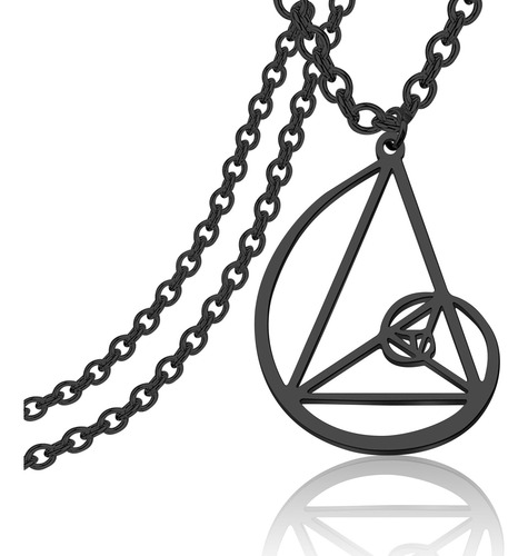 Pliti Collar De Proporción Áurea Números De Fibonacci Joyerí