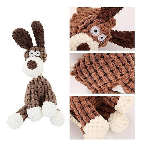 Para Dog Toys, Juguete De Peluche Immortal Squeaker Para
