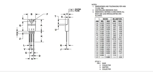 Bridgold Transistor De Potencia Bipolar Digital 3 A 100v, 3.
