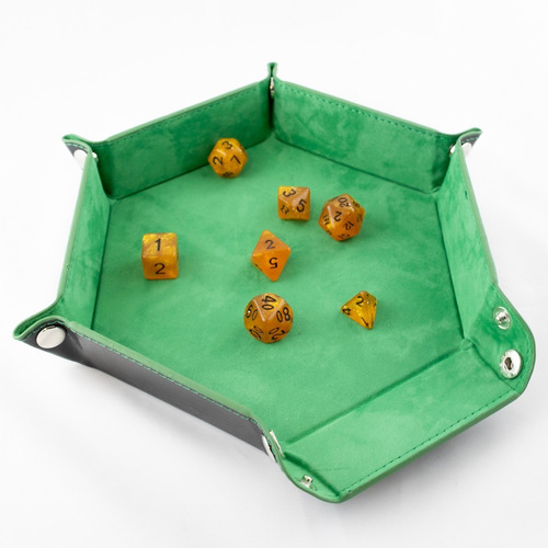 Imagen 5 de 6 de Bandeja Hexagonal Para Dados De Rol - Enchanted Forest