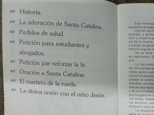Imagen 2 de 3 de La Historia De Santa Catalina De Alejandria * R. Salvador *