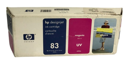 Cartucho Hp 83 Magenta C4942a 680ml 