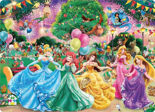 3 Rompecabezas Para Niñas X 35 Piezas Barbie Frozen Disney