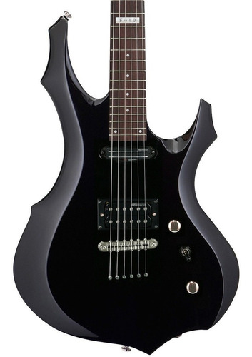 Imagen 3 de 7 de Guitarra Eléctrica Esp Ltd F-10 Blk Con Funda