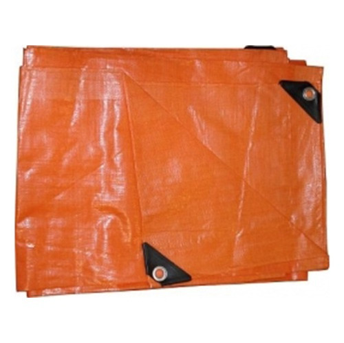 Lona Impermeable Naranja Goldex - 8m X 5m