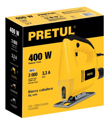 Sierra caladora Pretul CALA-P3 400W 120V