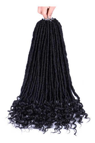 Peluca Africana Para Mujer, Pelo Rizado, Trenzado Sucio, Tej