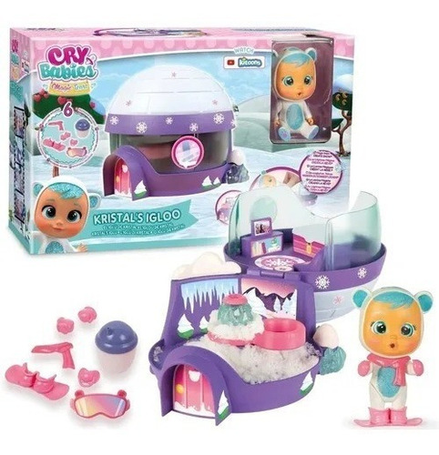 Muneca Cry Babies Magic Tears Iglu De Kristal Original Wabro