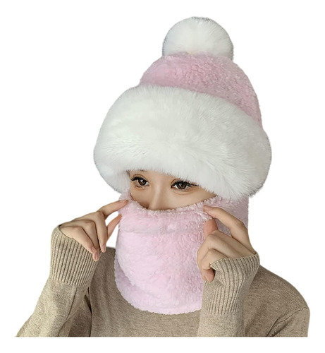 Set Gorro Y Cuello De Polar Abrigo Otoño Invierno