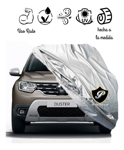 Cobertura/cubre Renault Duster Afelpada Con Broche 2015