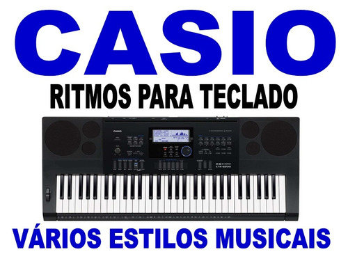 Ritmos Para Teclado Casio - Forró, Sert. E Brega - 32 Ritmos