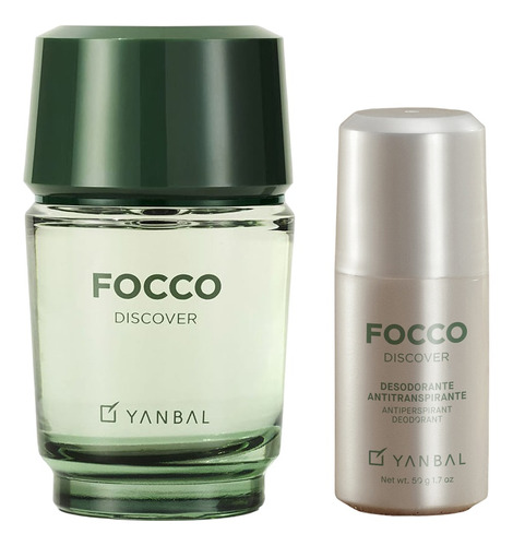 Perfume Focco Discover + Desodorante Yanbal Nuevo Stock