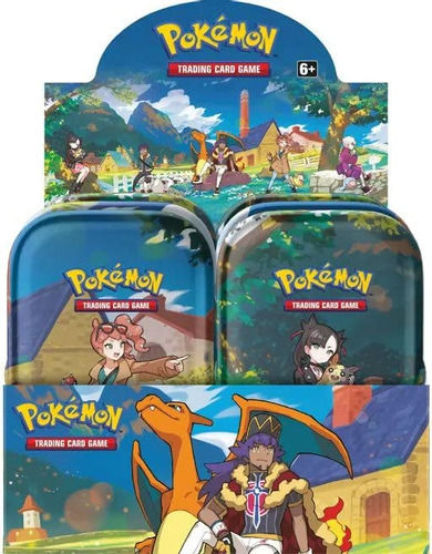 Set Pokémon Mini Con Pantalla De Hojalata Corona Zenith