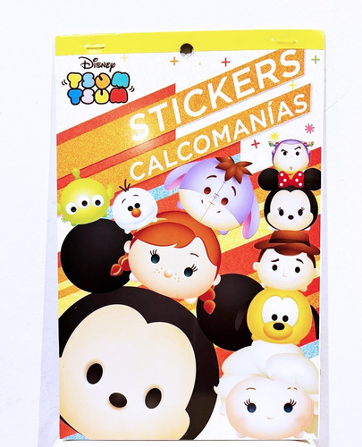 Tsum Tsum Disney Block De Stickers Calcomanias