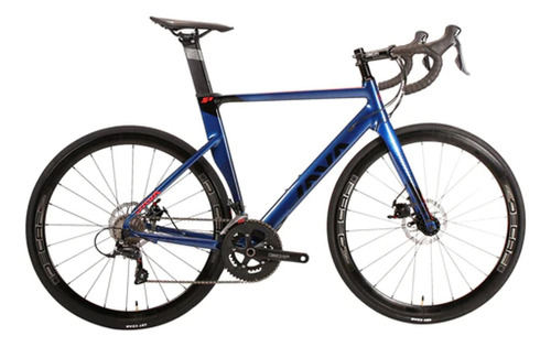 Bici De Ruta Java Siluro 3 22v Talle 56 Azul - Tecnobox