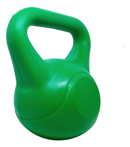 Pesa Rusa Kettlebell 12 Kg Pvc Funcional Cross Training Color Verde