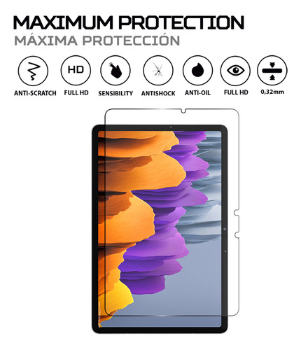 Protector Mica Pantalla Para Tablet Samsung Galaxy Tab S7+