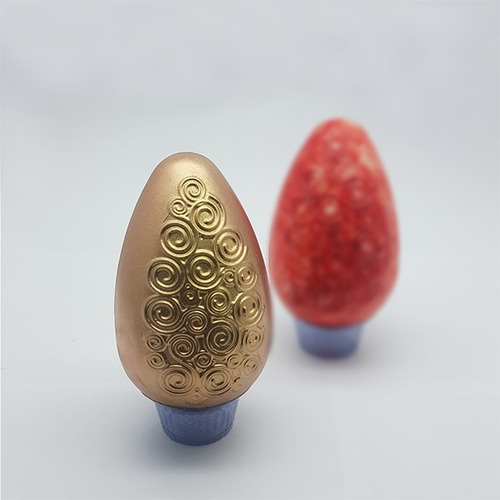 Imagen 2 de 3 de Molde Bwb Huevo Espiral 3d / Lauacu