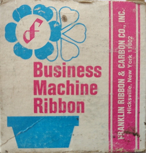Cinta De Máquina De Escribir Busines Machine Ribbon Olivett