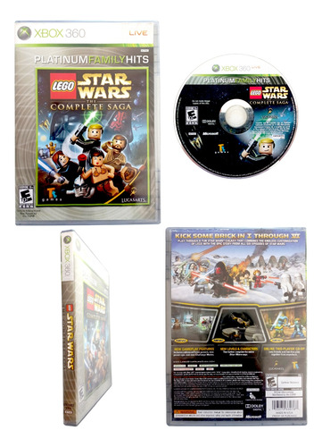 Lego Star Wars The Complete Saga Xbox 360 En Español (Reacondicionado)