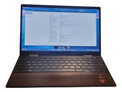 Laptop Hp Envy X360 13-ay1005la Amd Ryzen 7 5800u 8gb 512gb (Usado)