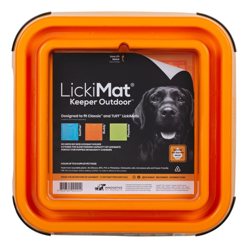 Alfombra Comedero Para Perro Lickimat Outdoor Keeper  Laika