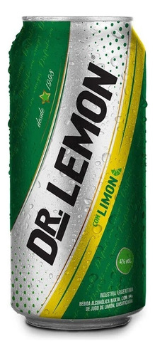 Aperitivo Dr. Lemon Lata Con L. Limón473cc Pack X 6 Unidades