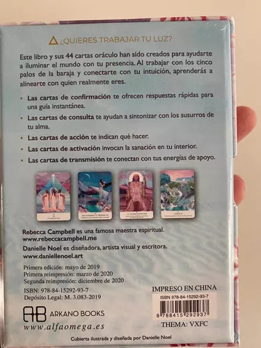 Trabaja tu luz (libro y cartas oráculo)