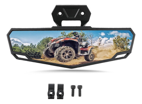 F Espejo Retrovisor Central Compatible Con Polaris Rzr