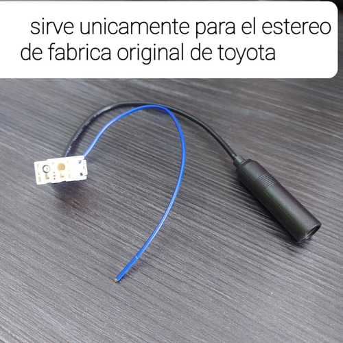 Adaptador De Antena Macho Para Estereos Originales Toyota 