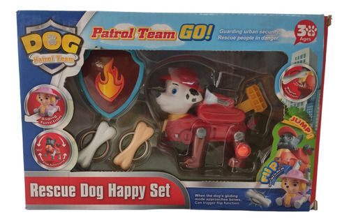 Juguete De Paw Patrol Rescue Dog Happy Set