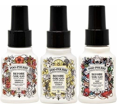 Cenicero Poo-pourri Nan, Juego De 3 Piezas