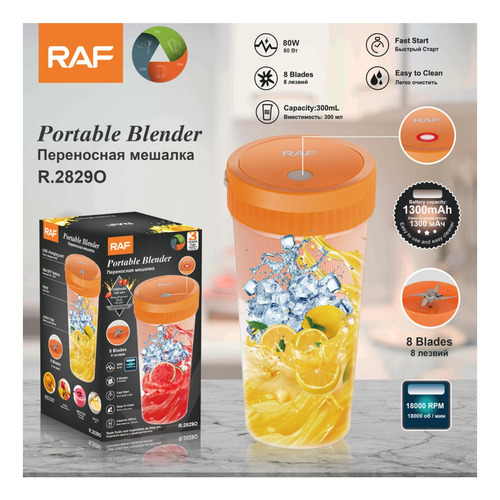 Mini Licuadora Personal De Cítricos Portátil Usb Raf
