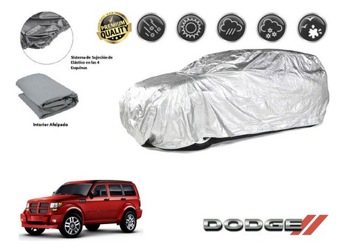 Lona Cubreauto Afelpada Dodge Nitro Rt 3.7l 2007 A 2014