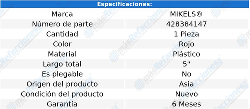 Embudo Plastico Con Mks4556 Filtro 5 Pulgadas