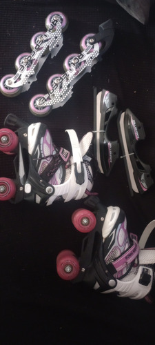 Patines Rollerface 3 En 1 Talla 19/21 (Usado)