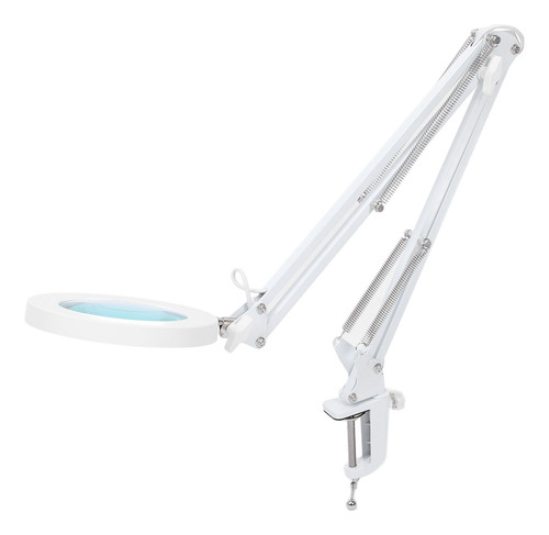 Lupa, Pinza 5x, 72 Unidades Led, 10 Puntos De Brillo, 3 Colo