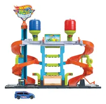 Comprar Pista Hot Wheels City Mega Torre De Lavado Universo Binario