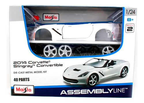 Auto Para Armar Maisto Assembly Line 2014 Corvette Stingray 