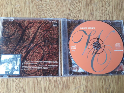 Cd Walter Olmos A Pura Sangre (Usado)
