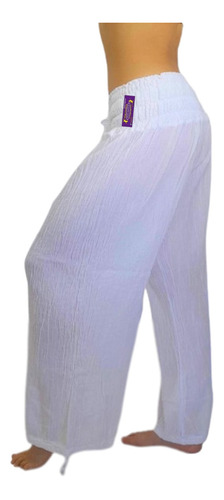 Pantalon Babucha Bambula Yoga Tai Chi Caderin Palazzo