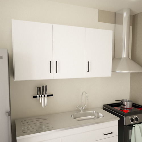 Mueble Alacena Cocina 3 Puertas Melamina 120cm Oferta!!!