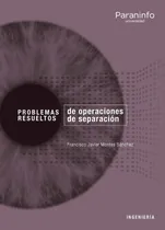 Comprar Libro Problemas Resueltos De Operaciones De Separacion