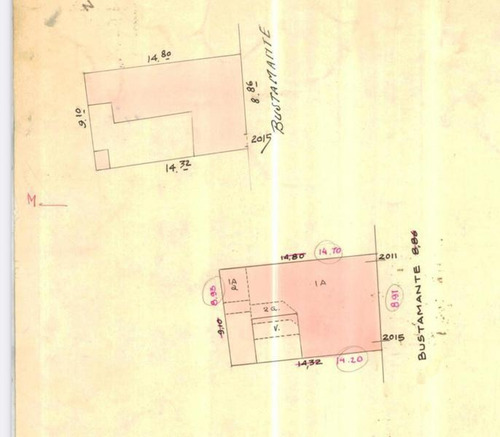 Imagen 3 de 3 de Sanchez Bustamante Al 2000 Y Beruti 9 X 14 Apto 1000 M2 Vendibles Cod Nuevo